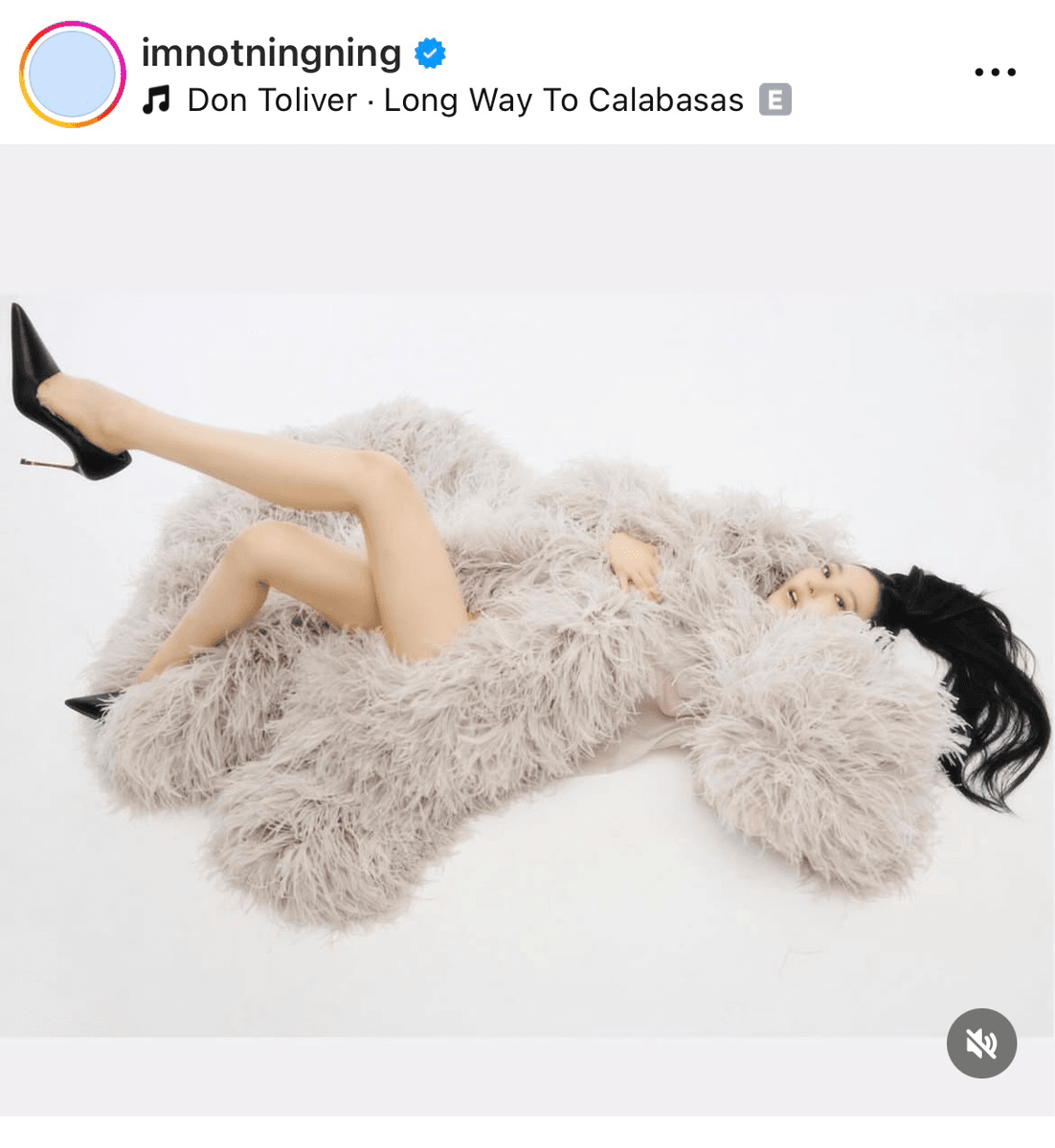 ニンニン NINGNING (@imnotningning)のインスタグラムより