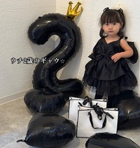 2歳のお誕生日におしゃれして撮影♡（提供：＠0216sjhさん）