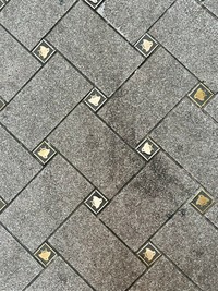 足元にひっそり散りばめられた千鳥の意匠／mayumama（@ma_yumama）さん提供