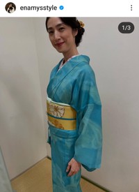 えなみ眞理子(@enamysstyle)さんのインスタグラムに登場した天海祐希さん