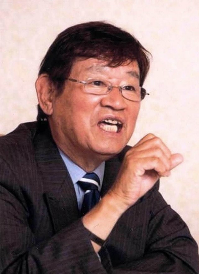 植草貞夫さん＝2008年2月撮影