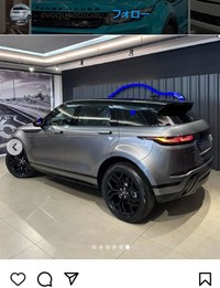 レンジローバー・イヴォークのインスタグラム＠evoqueofficialより