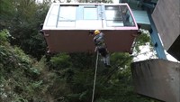 観光シーズンを前に　人気紅葉スポット・寒霞渓でロープウエー事故の救助訓練　香川・小豆島