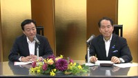 香川県知事と高松市長がトップ会談　「災害対策」や「四国新幹線」などについて意見交換