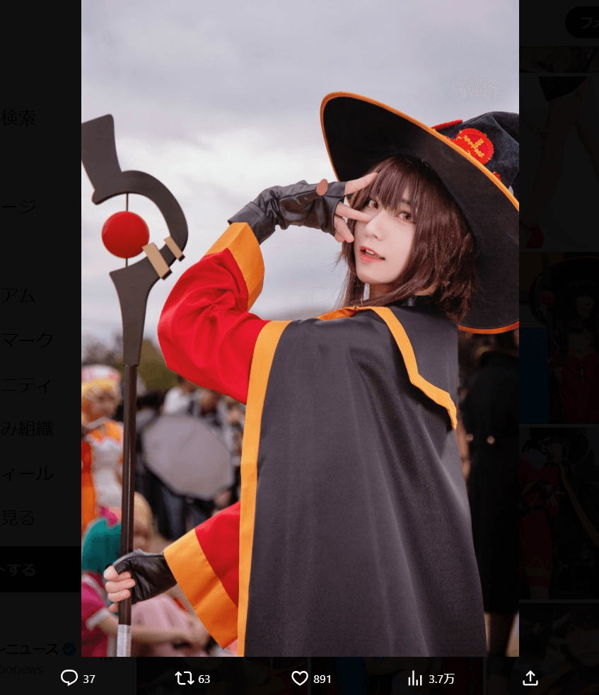 柳丸さんのX（@koharuuuuuuuu）より