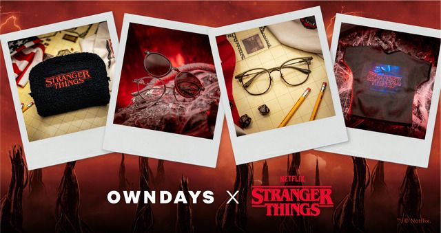 Netflix「ストレンジャー・シングス 未知の世界」×OWNDAYSのコラボ
