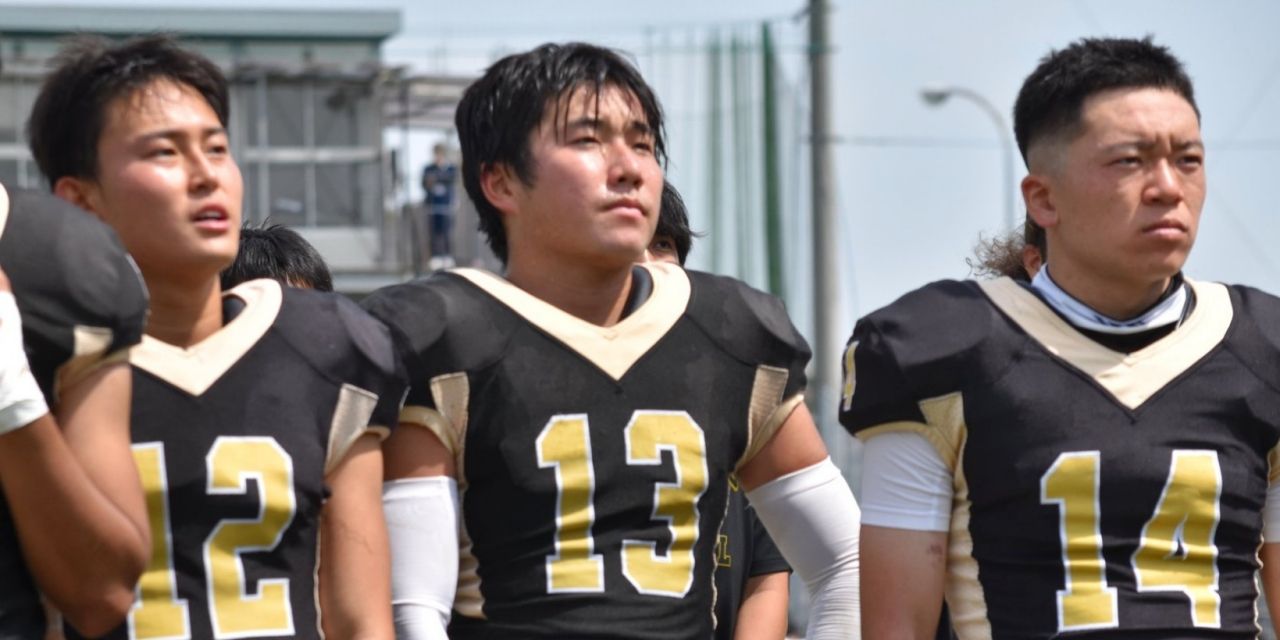 アメフト - 大阪公立大DB/K/P山村琢己 キックでいい流れをつくり