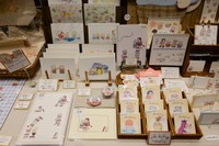 はんこグッズが並びます