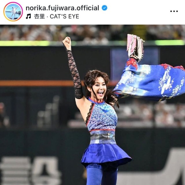 藤原紀香インスタグラム(@norika.fujiwara.official)より