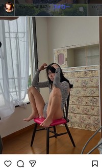 宮越虹海のインスタグラム＠mikonami_847より