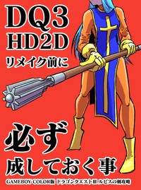 昨年町田さんが発表した同人誌『ドラクエ3 HD2Dリメイク前に必ず成しておく事』（町田メガネさん提供）