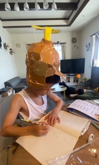 プロペラヘルメット／iwata-styleさん（@iwata-style）提供