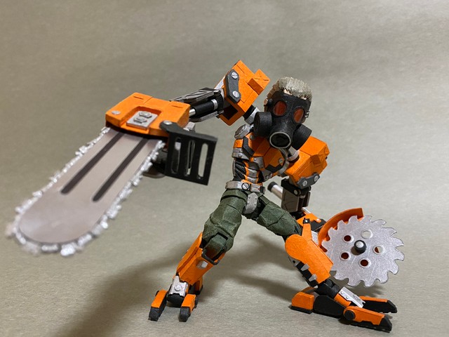 躍動感がすごい「花粉症さん」（提供：ARAK@ハイル紙さん）