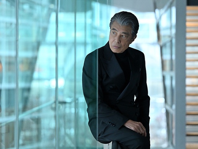 舘ひろしさん=篠塚ようこ撮影