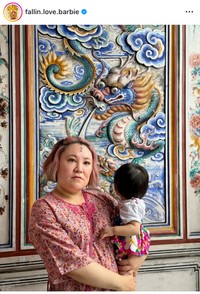 バービー（@fallin.love.barbie）さんのインスタグラムより