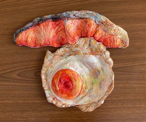 これ本物？　食べ物をリアルに刺繍で表現する作家は色の魔術師だった！