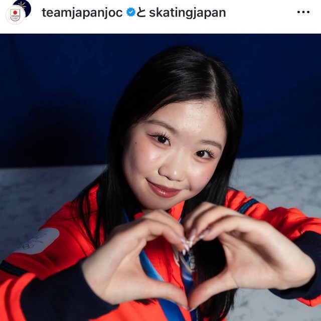 日本スケート連盟（@skatingjapan）の公式インスタグラムより