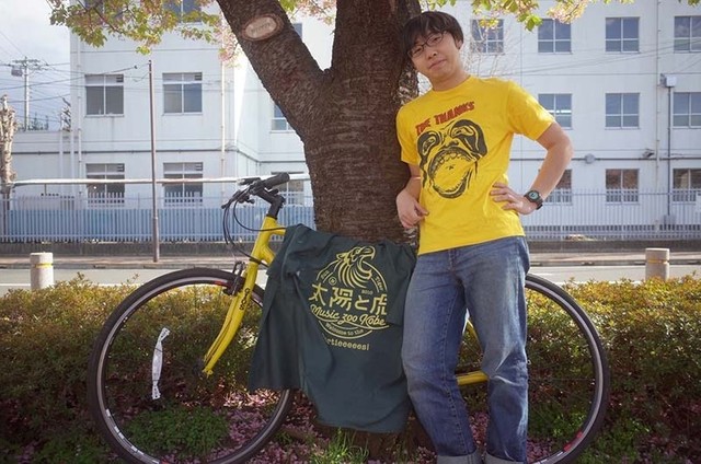 カミングライダーとして自転車の旅をする大武茜一郎