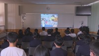 引田小学校で行われた発表会の様子