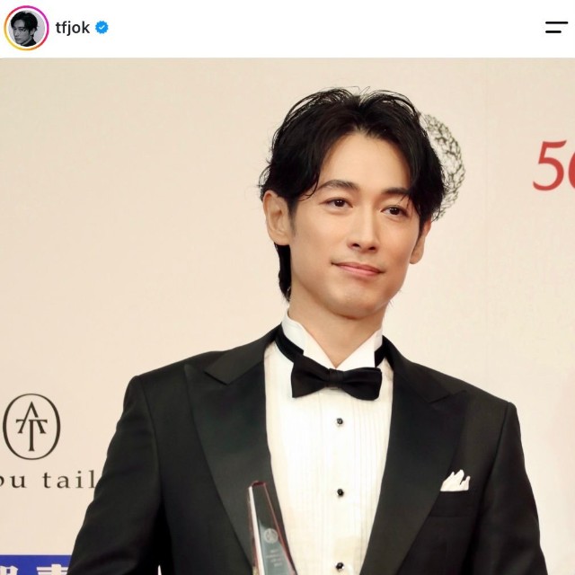俳優のディーン・フジオカさん（本人の公式インスタグラムから）