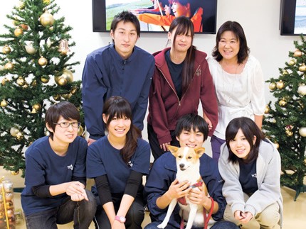 学校犬として大活躍！ 学生たちと共に成長