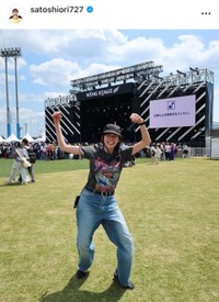 佐藤栞里インスタグラム（＠satoshiori727）より