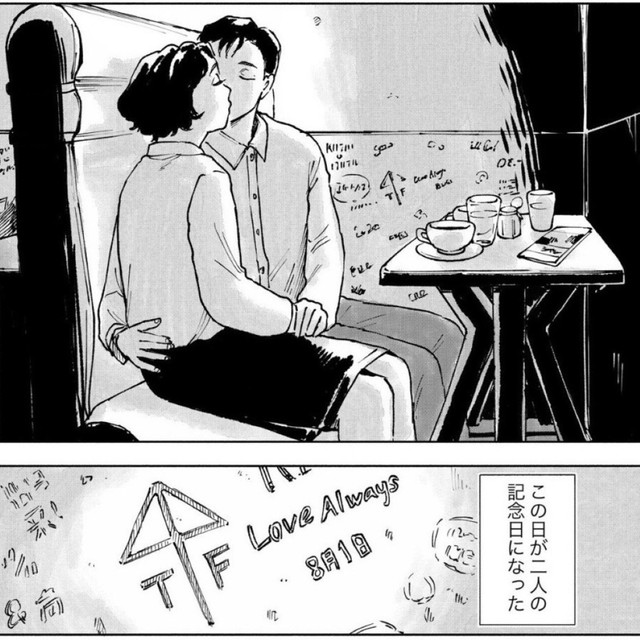 この日が2人の記念日になった（夕海さん提供）