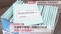 提出された署名