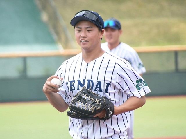 野球 - 仙台大・川瀬泰誠 プロ入り目指して”先輩ゼロ”の東北へ