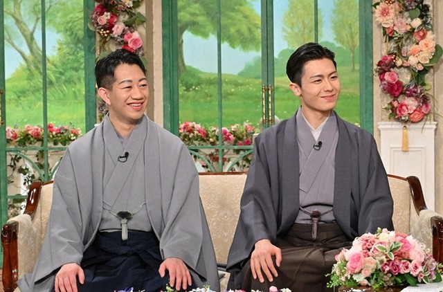 亡き祖父への思いを明かす中村壱太郎さんと市川團子さん