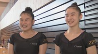観音寺総合高校2年／眞鍋凛さん・三好初音さん