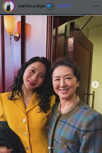 赤間麻里子のインスタグラム＠mariko.a.tkgwより