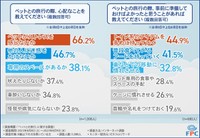 ペットとの旅行の際、心配なこと／事前に準備しておけばよかったと思うこと（提供画像）