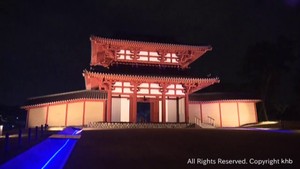 宮城・多賀城跡のライトアップイベント　２６日からスタート　幻想的な空間に