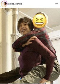 千堂あきほインスタグラム＠akiho_sendoより