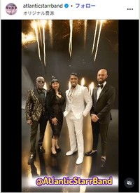 アトランティック・スターのインスタグラム@atlanticstarrbandより