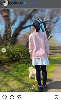 堂真理子アナのインスタグラム＠mariko_doより