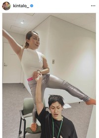 キンタロー。のインスタグラム＠kintalo_より