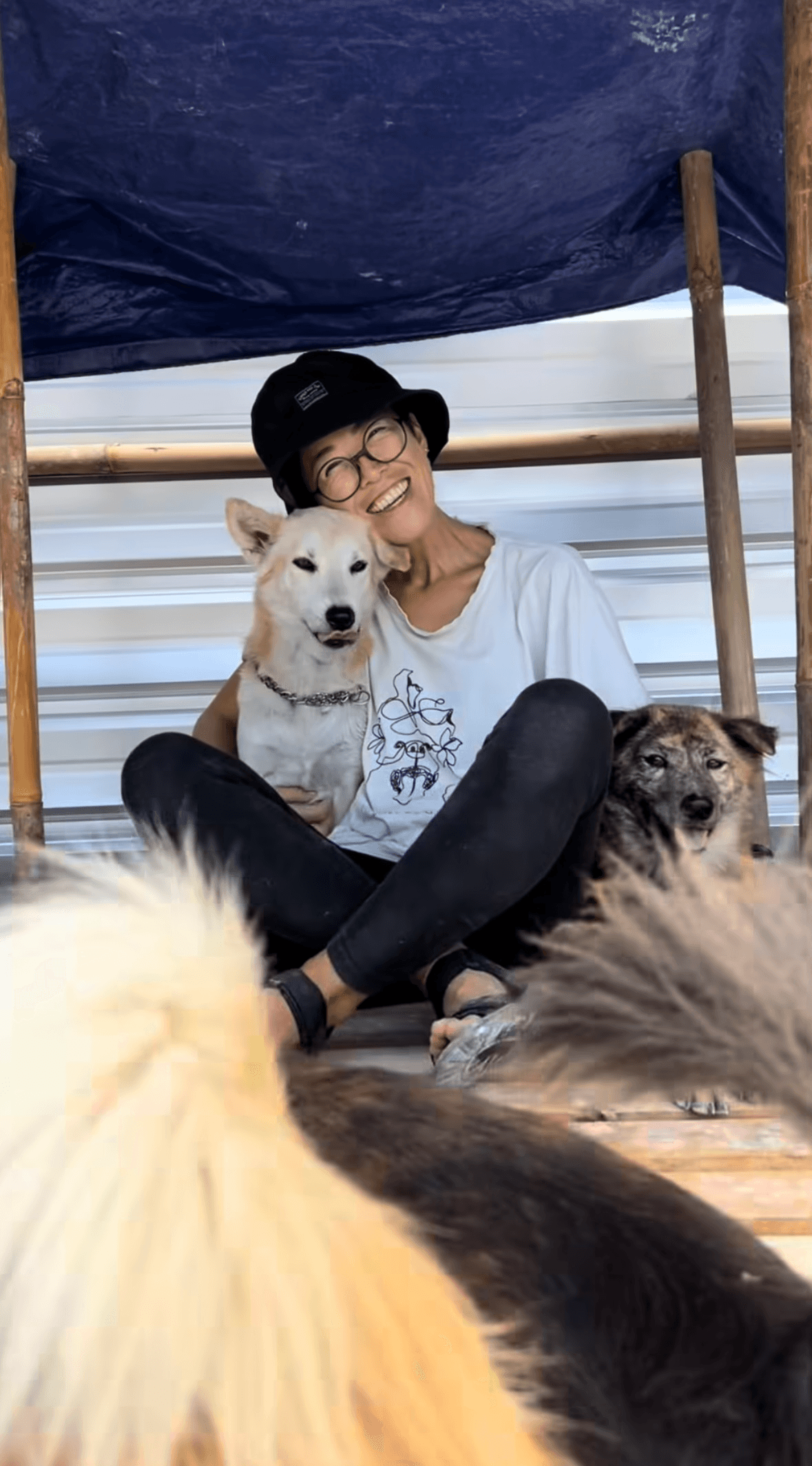 保護を必要としない幸せな世界にすることが一番／ぱんはな家さん（@pan._.hana）提供