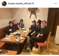 萬田久子インスタグラム＠hisako.manda_officialより