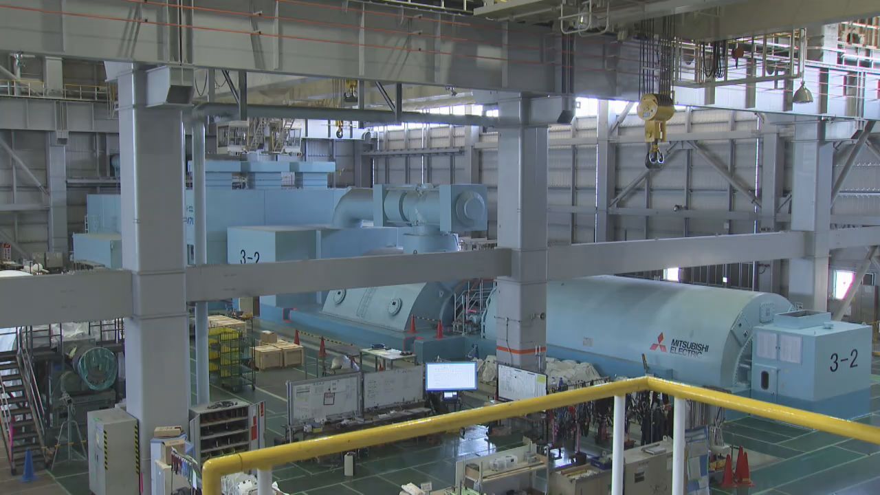 新仙台火力発電所を公開　３号機の点検中で２６日から運転再開　冬場の電力安定供給を