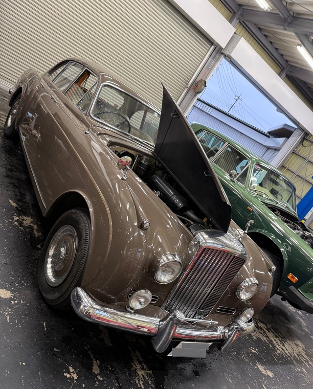 大変希少なベントレーのS1 Continental Flying Spurも。ミュージアムで紹介予定／W.K.Bさん（@WcCartney）提供