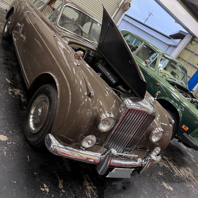 大変希少なベントレーのS1 Continental Flying Spurも。ミュージアムで紹介予定／W.K.Bさん（@WcCartney）提供