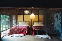 ゆったり過ごせる寝室
