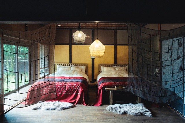 ゆったり過ごせる寝室
