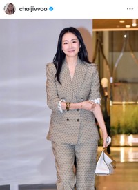 （チェ・ジウ公式インスタグラムより）