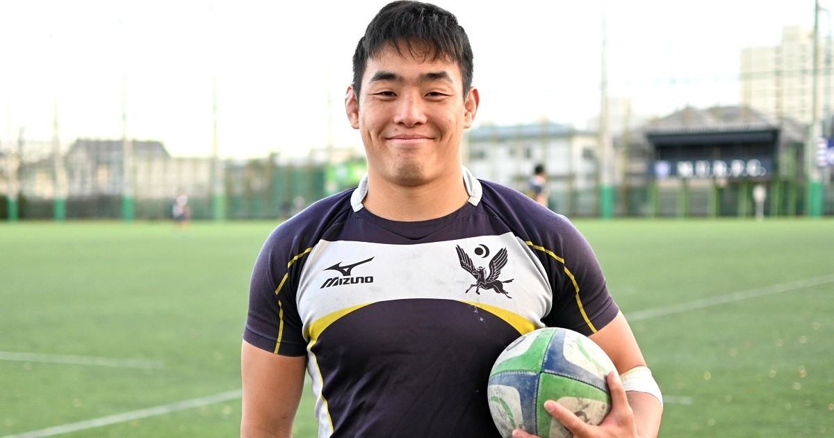 ラグビー - 明治大学フランカー繁松哲大、無印から駆け上がった