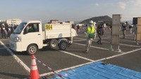 高松市林町で行われた実地訓練