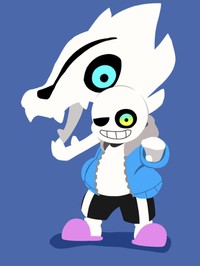 「undertale」に登場するサンズのイラスト（提供：M10さん）