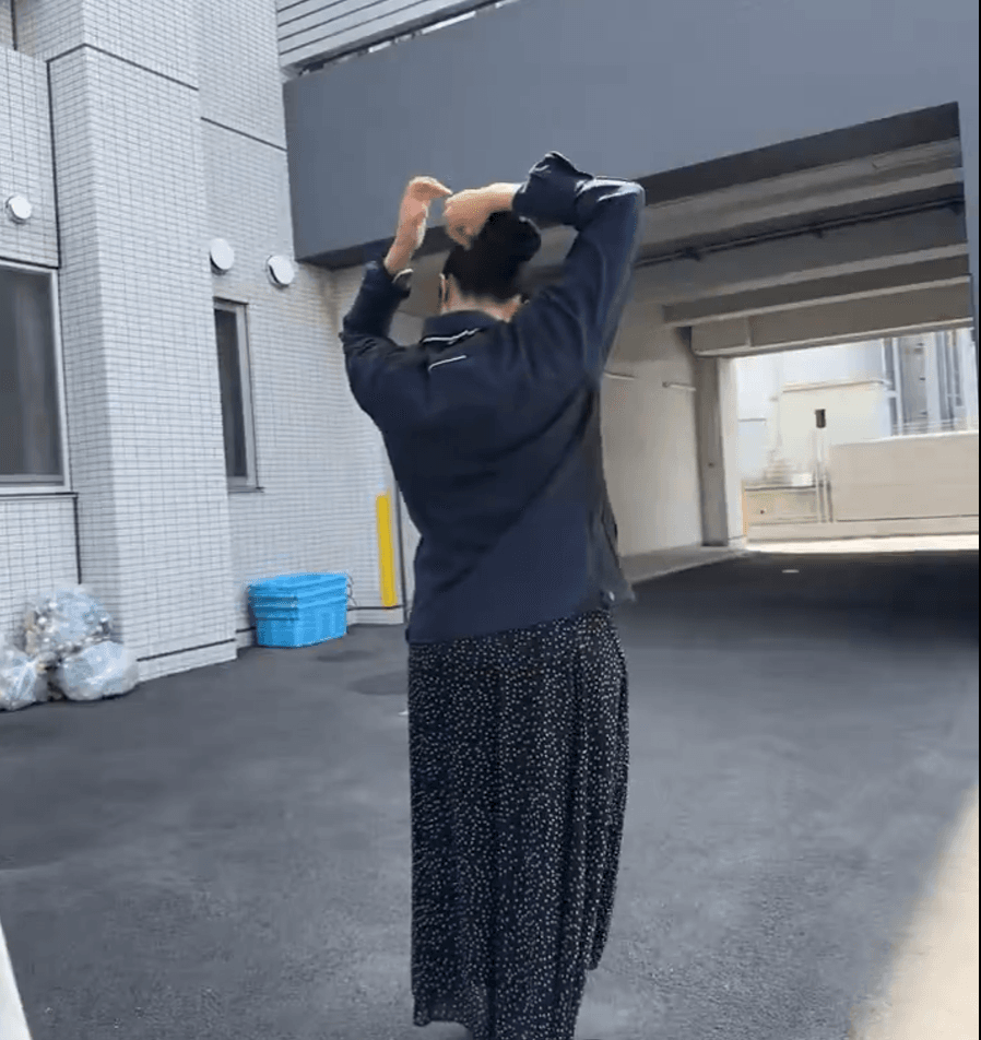 一気に巻き上げる　画像提供：きさらさん